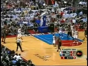 13K views · 167 reactions | May 14, 2004 - In Game 5 of the 2004 Eastern Conference Semi-Finals, the Detroit Pistons unofficially forced the New Jersey Nets into six 24-second violations. The last violation occurred simultaneously with a Rodney Rogers offensive foul, nullifying the violation in the official score book. What an amazing defense they had... Credit: Youtube/u/RyanVanDusen | Open Court | Facebook