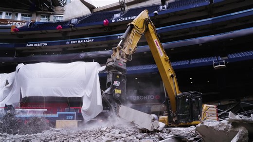 #stadiumrenovation #demolitionexperts #rogerscentre #scotiabankarena #libertybankstadium #constructionleadership #projectdelivery #heavyequipment #priestlydemolition | Priestly Demolition Inc.