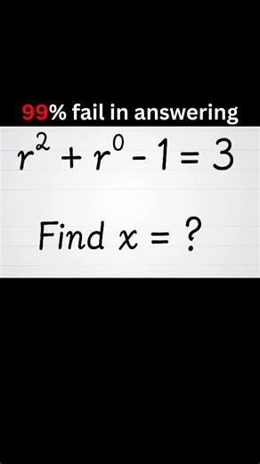Bawal Maths | @baawalreel on Instagram: "99% fail in answering"
