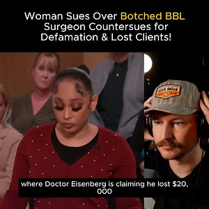 Woman Sues Over Botched BBL – Surgeon Countersues for Defamation & Lost Clients! Full video on my page! | Zech Plays