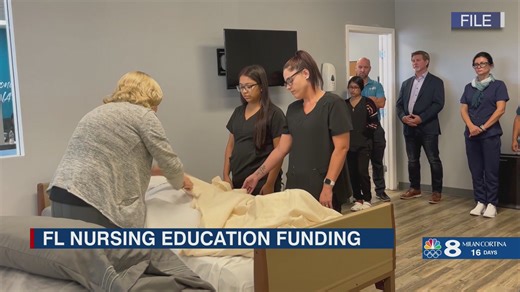 DeSantis announces funding for nursing shortage, union says there's no shortage