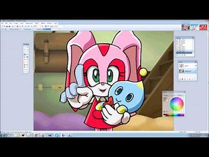 Recoloring cream has colors of amy and cheese has colors of sonic
