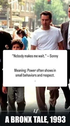 Quote from “A bronx tale” movie. #quotes #movie #cinema