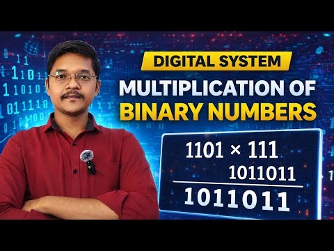 Digital System Multiplication ❌ Of Binery Number 💫 | By Shivam Sir #education