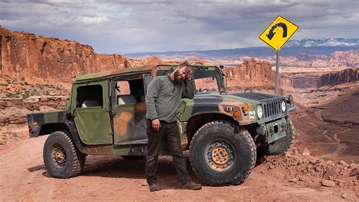 I took a Humvee 1,000 miles off road! 🚙