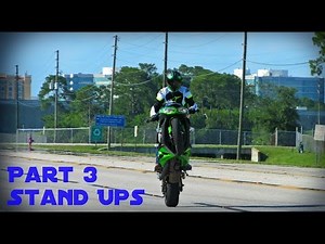 How to Wheelie a Motorcycle: Part 3 - Stand Ups