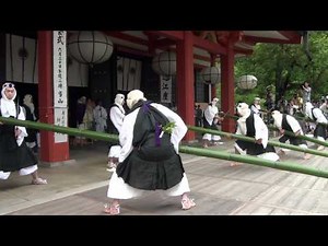 京都鞍馬山、竹伐り会式～勇壮な僧兵たちの古儀～