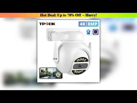 8mp 4k Wifi — Exclusive (2025): 8MP 4K Wifi Camera PTZ Security Surveillance IP Camera