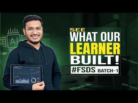 Job Ready Full Stack Data Science with Generative AI Bootcamp 1.0: Month 3 Student Project Showcase