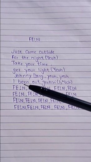 TRAVIS SCOTT - FE!N (LYRICS) #travisscott #fein #lyrics