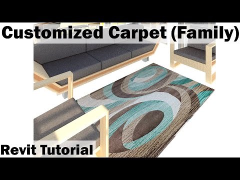 Revit Tutorial - Customized Carpet Family