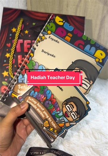 Hadiah Hari Guru! Design semua lawa, mesti anak-anak happy & tak sabar nak bagi dekat cikgu ✨🥰 _ #hadiahhariguru #happyteachersday #selamathariguru #ideagift #fyp
