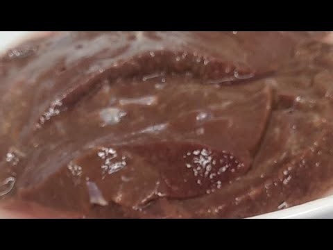 Live Cooking Fried Beef Liver With Onion