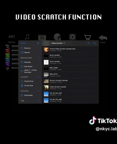 Portable DJ Setup with SHINOBI FADER M