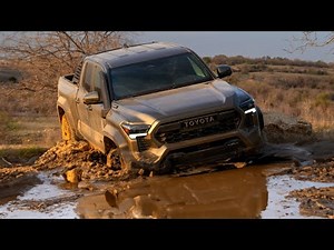 New 2024 Toyota TACOMA i-FORCE Max Trailhunter - OFFROAD Test Drive