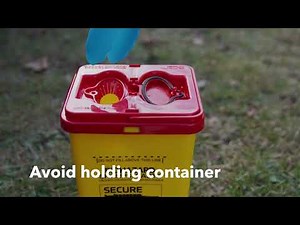 Safe Needle Disposal: How to Pick Up Needles Safely