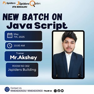  New JavaScript Batch Alert!  Starting: May 7th, 2025 ⏰ Time: 10:00...