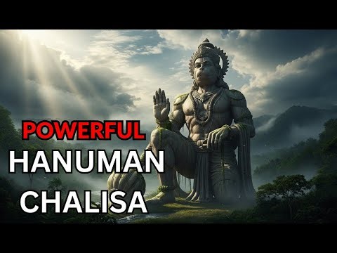 “Hanuman Chalisa for Deep Sleep | Remove Fear, Stress & Negative Energy | Peaceful Night Protection”