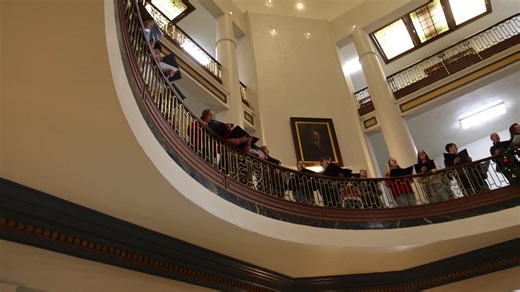 Come and enjoy beautiful Christmas music in the Greene County Historic Courthouse this December. Ozark High School kicked off the season today in the Rotunda! Relish in the holiday spirit by watching the video below and make plans to join us for the remaining performances: Dec. 9: All Saints Anglican Church Handbells – 11:00 a.m. Dec. 10: Fair Grove Singing Eagles – 12:30 p.m. Springfield Lutheran School – 1:30 p.m. Dec. 11: Second Baptist Handbells – 11:00 a.m. Republic High School – 12:00 p.m.