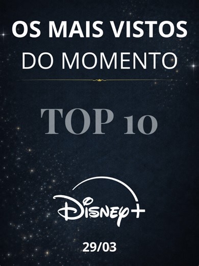 E esses são os Top 10 Mais Vistos do Momento no #DisneyPlus 1º = Zootopia 2 2º = Hannah Montana: Especial de 20º Aniversário 3º = História de Amor: John F. Kennedy Jr. e Carolyn Bessette 4º = Enrolados 5º = Família de Aluguel 6º = Demolidor: Renascido 7º = Mike & Nike & Nike & Alice 8º = O Diabo Veste Prada 9º = Outlander 10º = Paradise *Dados coletados ontem pela manhã* #disney #hulu #maisvistos #top10