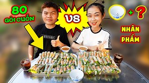 174K views · 3.5K reactions | Ăn thi 80 cái gỏi cuốn với cuộc thi đổ xí ngầu nhân phẩm Nguồn: Funny Hùng Bản quyền được bảo vệ và quản lý bởi MCV Network #MCVNetwork #MCVGroup #MCVMedia #Netbiz #SpeedCouple #funnyhung #PNFH #thanhan #anthuthach #vosuloc | Funny Hùng | Facebook