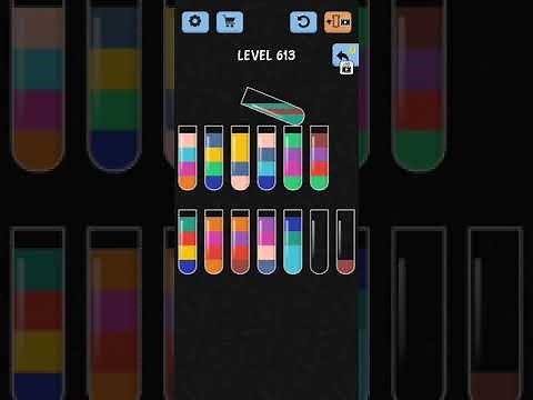 Water Color Sort Level 613 WalkThrough Solution Gameplay