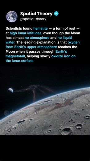 The Moon Is Rusting… Because of Earth