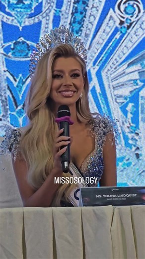 Missosology on Instagram: "Miss Cosmo 2025 @yolinalindquist shares what impactful beauty means to her. Video by @bong.tan"