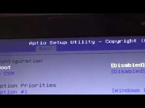 UEFI Change Boot Order Tips