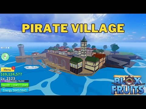 Where is The Pirate Village in Blox Fruits | Pirate Village Location