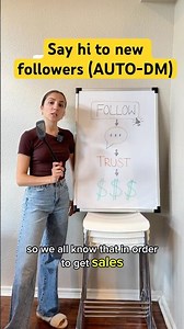 Manychat's NEW Follow to DM Automation is here! Say hi to every new followers NOW 👋 #manychat