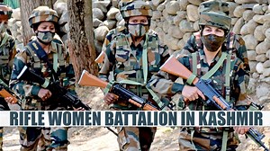 1.7M views · 46K reactions | Watch the visuals of army's riflewomen being deployed in central Kashmir's Ganderbal district for the first time. | Kashmir Life | Facebook