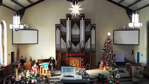 Funeral for Phillip Harker | Hope Moravian Church, Hope, Indiana