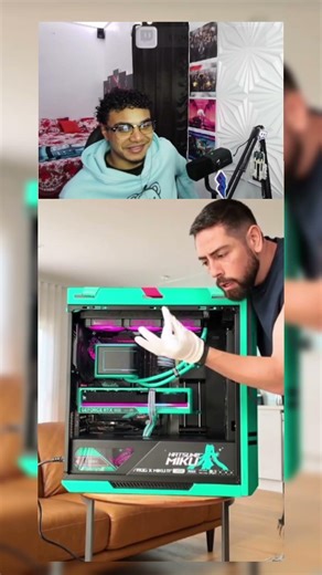 Miku RTX 5080 PC Build is Insane UNBOXING + COSPLAY