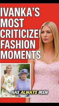 The Truth Behind Ivanka Trump’s Fashion Controversy — What Really Happened