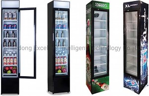 [Hot Item] Supermarket Soft Used Display Cabinets Cold Drink Fridge Freezers Refrigerator
