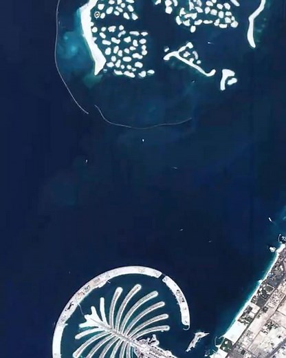 Dubai Built Islands You Can See From Space