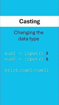 The 5 Data Types #revision #gcse #gcsecomputerscience
