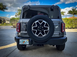 Printed Series Ford Bronco Rear Oval Emblem Overlays (Full Print) - 2021  Bronco / Bronco Sport