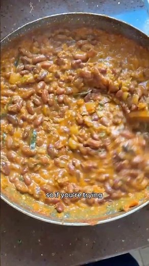 Coconut Kidney Bean Curry!