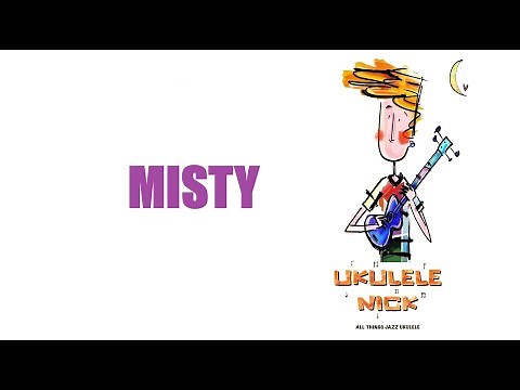Misty - fingerstyle ukulele tutorial (with TABS)