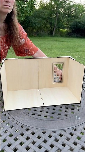 Build a Stackable Dollhouse Room in 10 Seconds! 🏡✨ | 1:12 Scale DIY