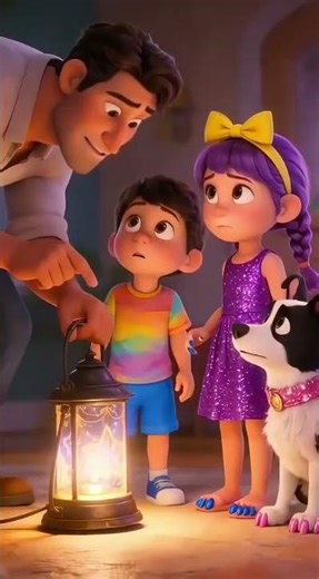 The Magic Lantern Test! 🏮#animation #3danimation #storytime #cartoon #mystery #familyhumor #shortfil