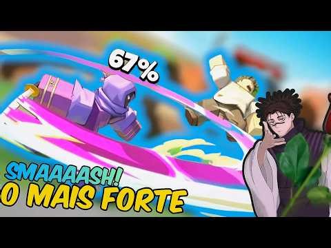 VIREI o MAIS FORTE do jogo PROJECT SMASH! - Gameplay!