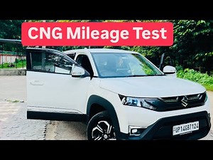 Maruti Brezza CNG Mileage Test | Full Cylinder Performance Review