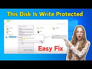 Format Write Protected Flash Drive USB | How To Fix "The disk is write protected Pen Drive USB"