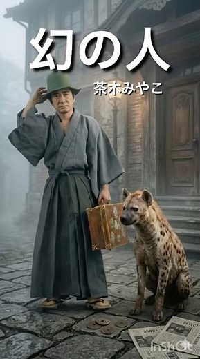 たたりじゃ！「犬神家✕‬ブチハイエナ」 #金田一耕助 #茶木みやこ #ハイエナ 幻の人 犬神家の一族 ai動画 ブチハイエナ
