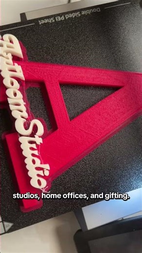 Custom 3D Logos • Name Signs • Deak signs.