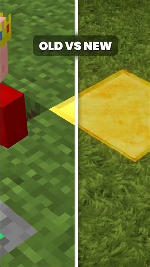 Old vs New Texture🥰#minecraft