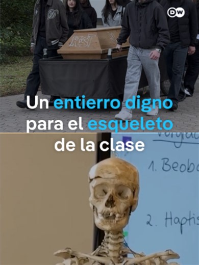 ¿Y si el esqueleto con el que se aprende anatomía en las escuelas fuera de una persona real? Esto es lo que descubrieron unos estudiantes alemanes. Y decidieron darle un entierro digno. #dwculture #dwmagacines